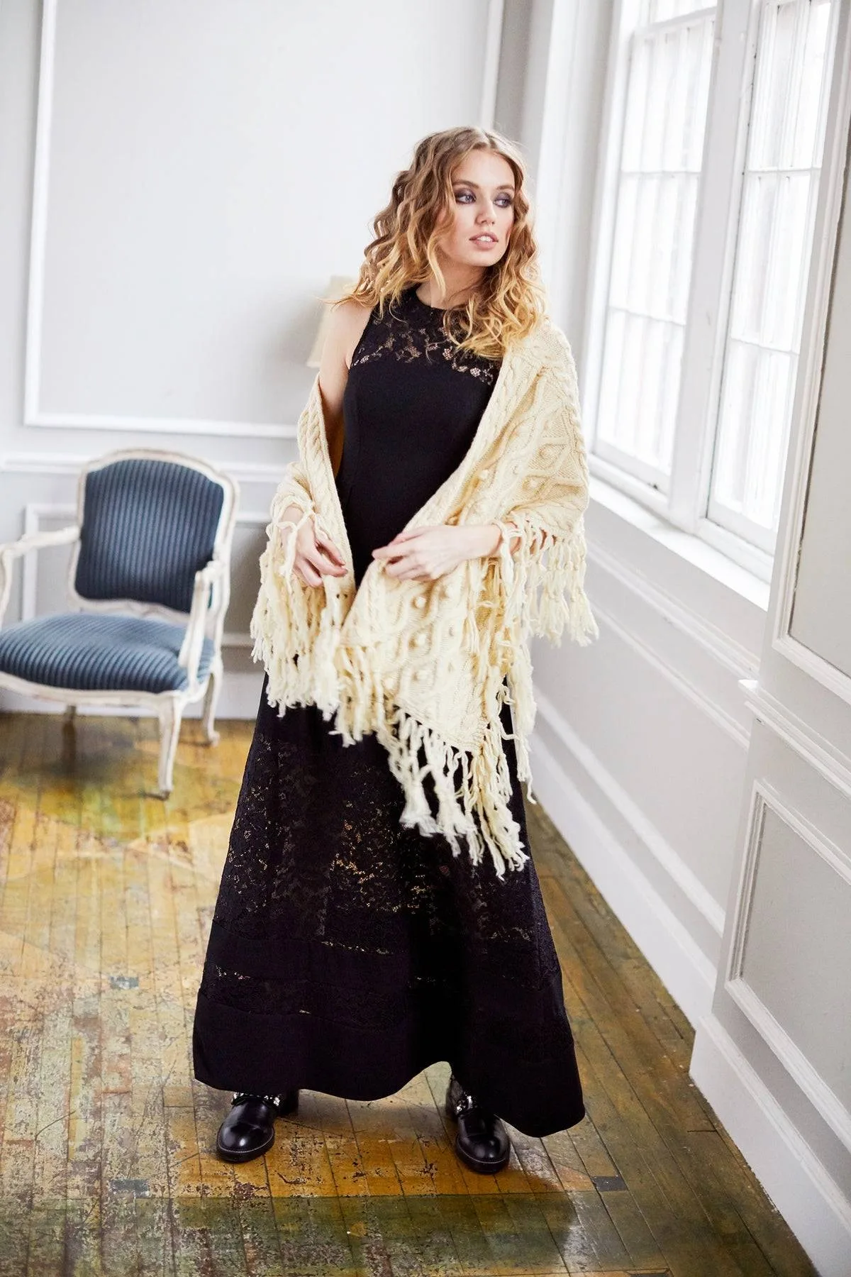 Minna Wrap by Kathy Zimmerman
