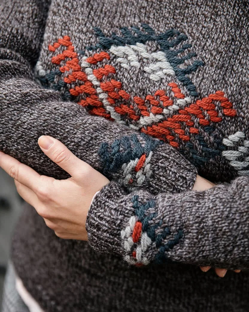 Example of Roosimine Knitting by Aleks Byrd