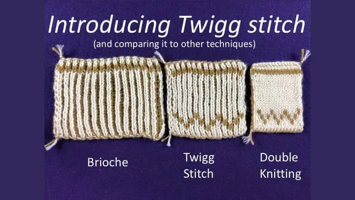 It looks like brioche and double knitting, but it's not either