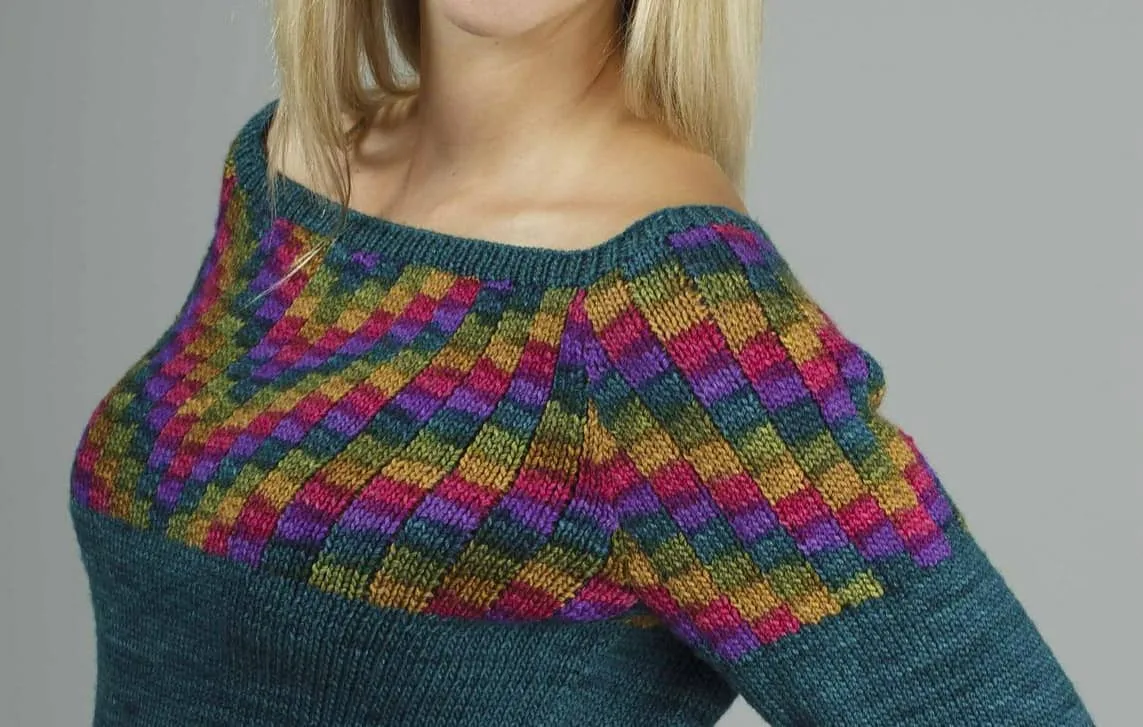 This is not Intarsia OR stranded colorwork