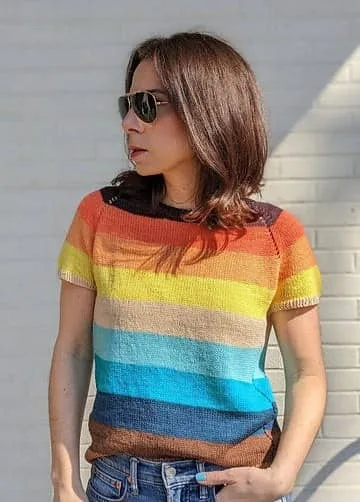 Flip Side Tee by Tanis Lavallee