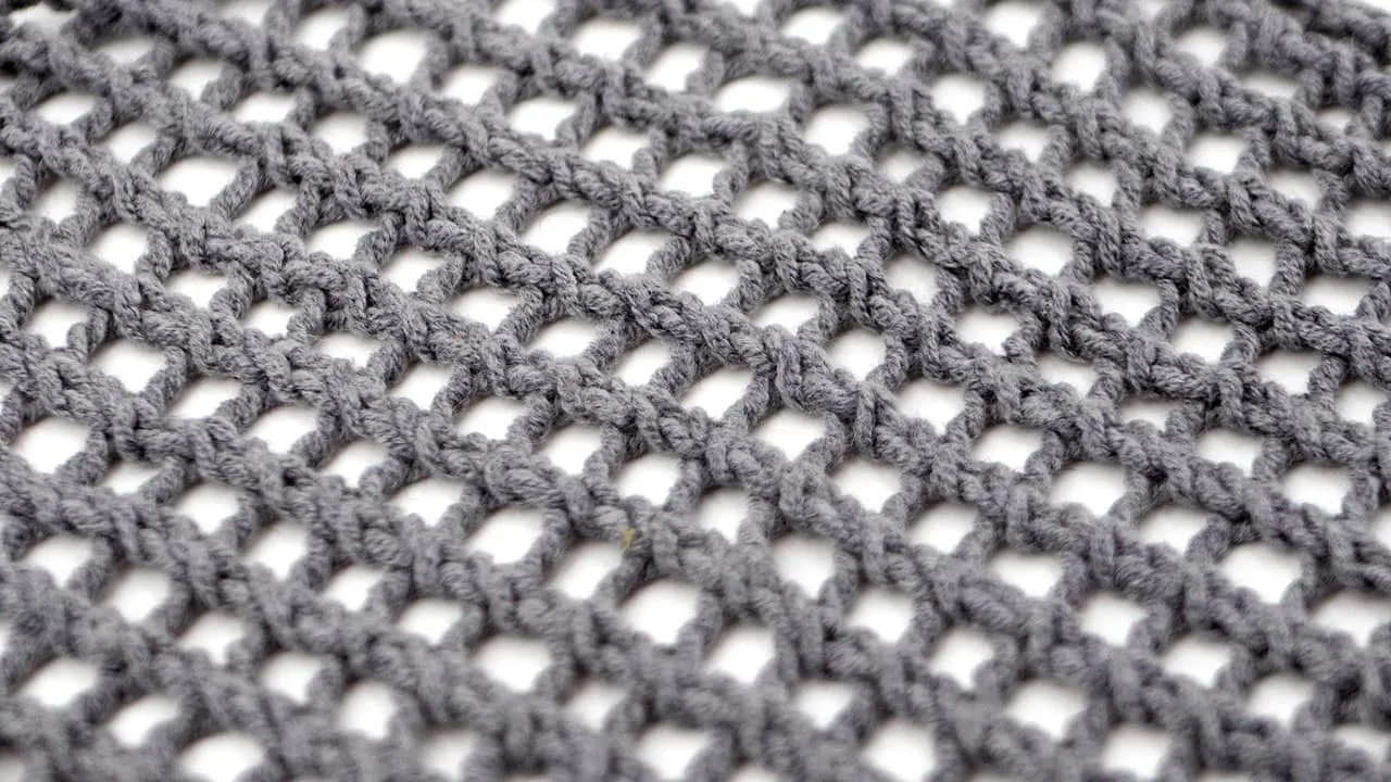 Slanting Openwork Stitch