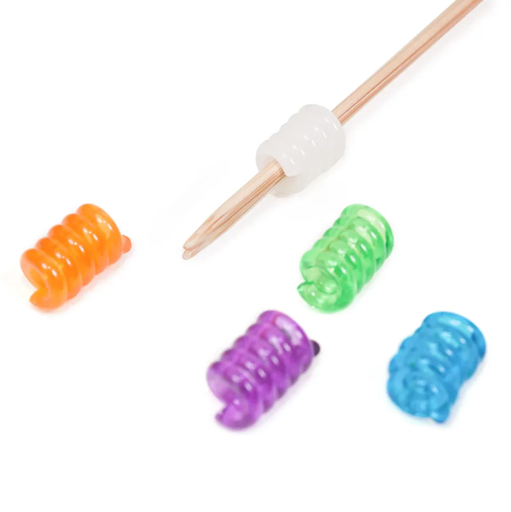 Knitting Needle Coil Wraps