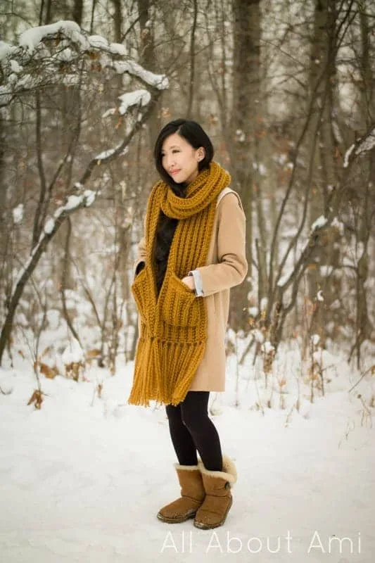 The Arbor Scarf by Stephanie Lay