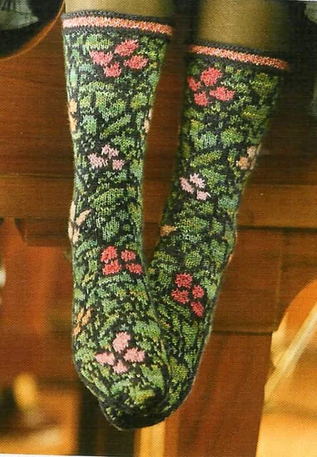 Jungle Socks by Kate Hedstrom