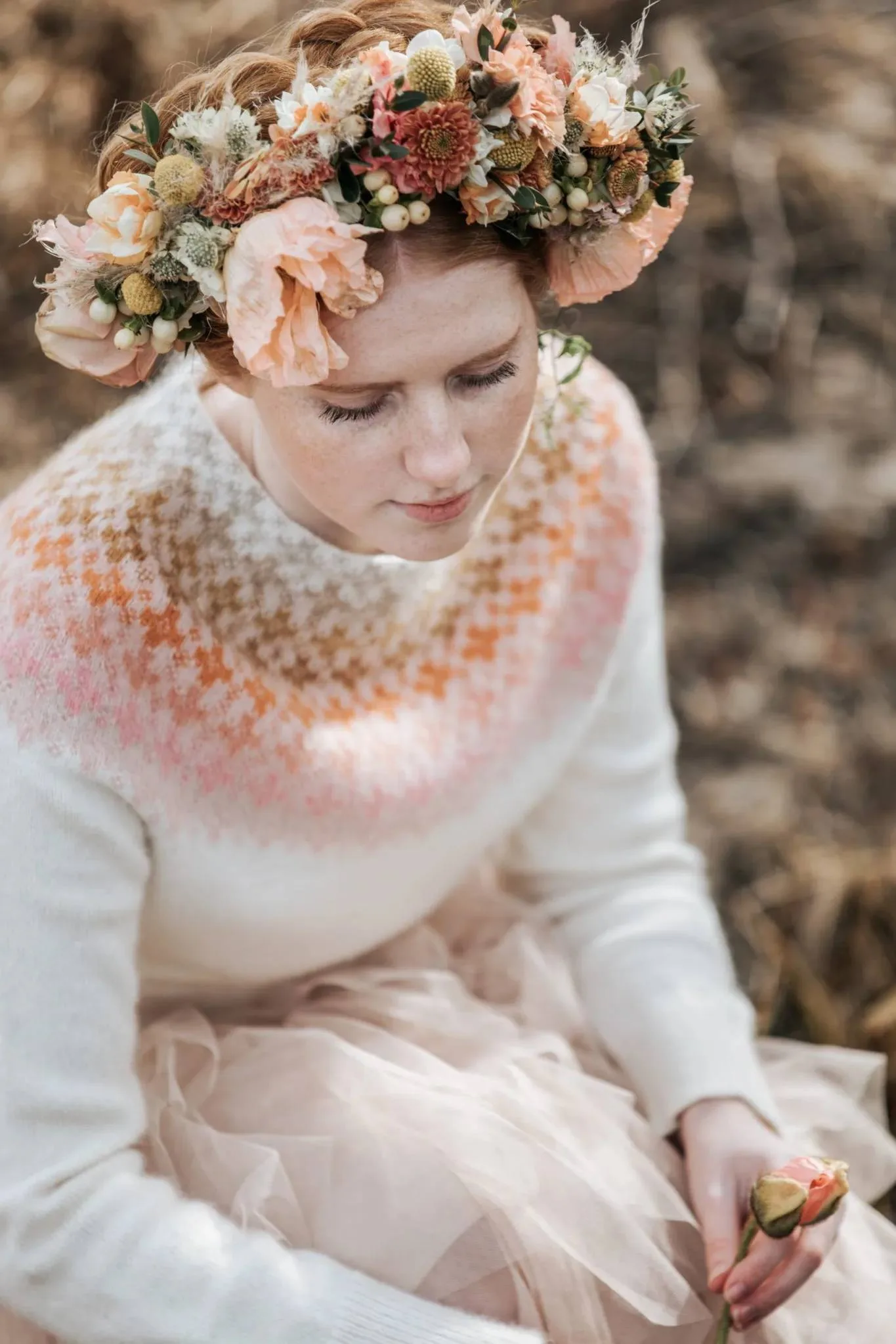 Modern interpretations of Bohus sweaters have been entrusted to the brand Angora Garnet