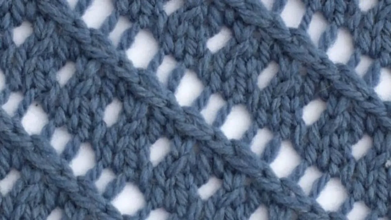 Diagonal Lace Stitch