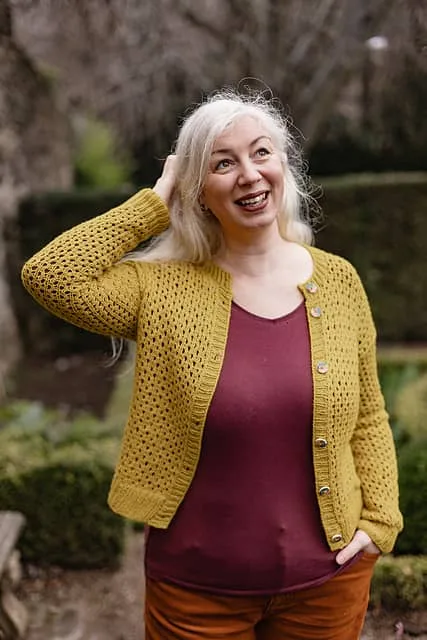 Corran Cardigan by Rebecca Clow