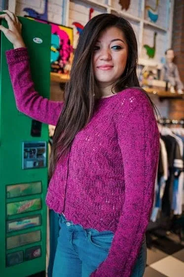 Elixir Cardigan by Donna Estin