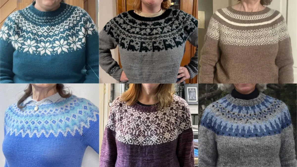Just a few of our recent Sweater Camp Successes!